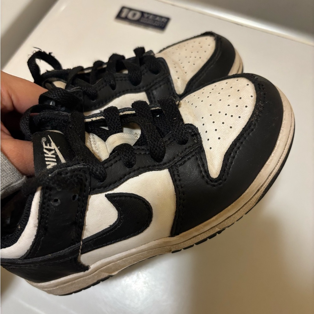 Nike Kids Black and White Sneakers